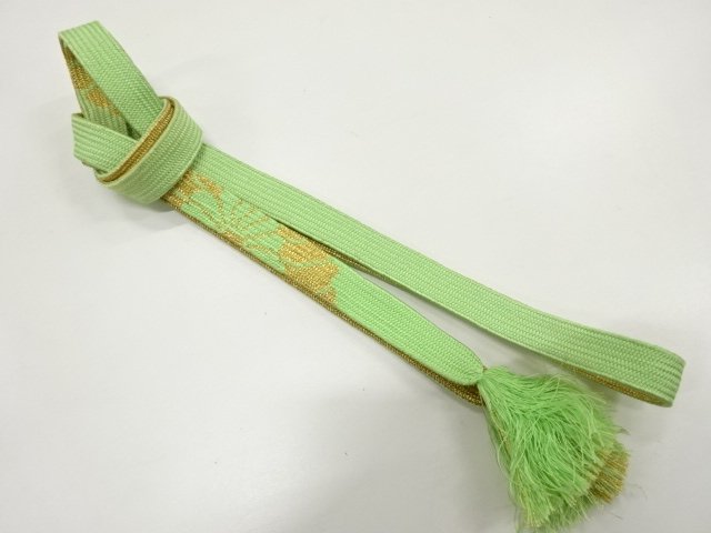 JAPANESE KIMONO / HANDTIED OBIJIME CORD